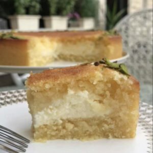 بسبوسة محشيه قشطه