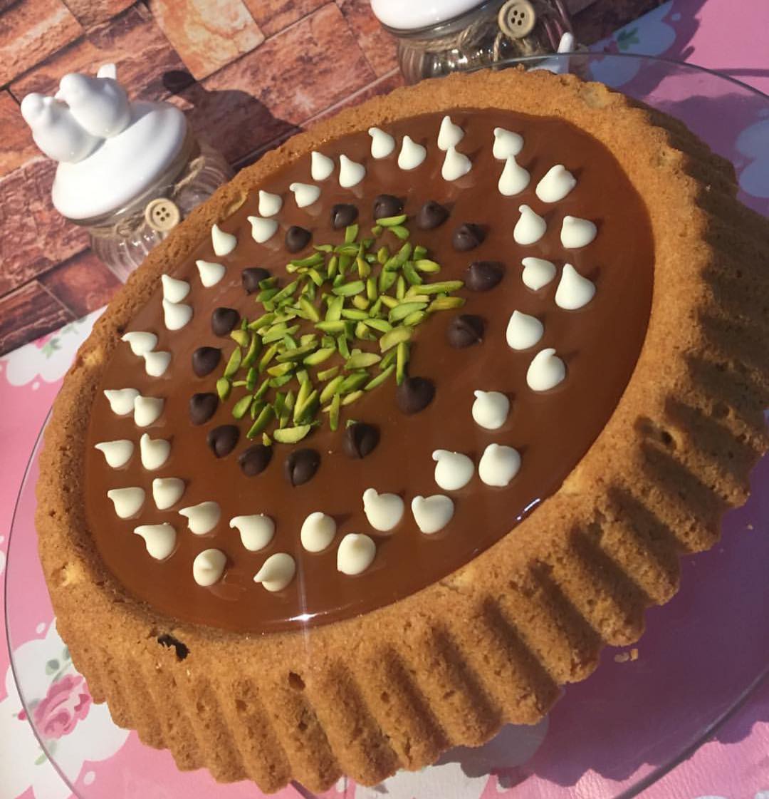 ‎تارت الكوكيز
.
لذييييييذ من قلب وشكله جدا مرتب وجميل بالتقديم .
.
جربووه ... ا