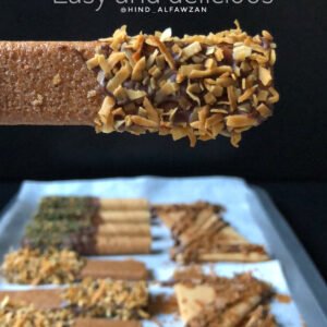 مقرمشات بالشوكولاته والنكهات