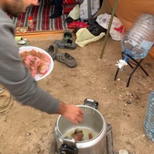 كبسه لحم بريه