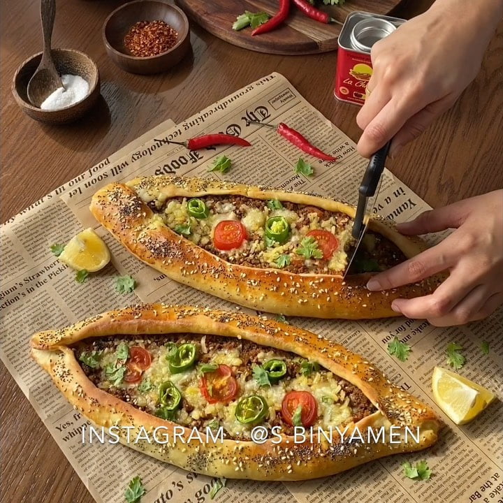 ..
-
أهلاً وسهلاً وصفتنا اليوم البيتزا التركيه Turkish pide
وصفه جداً لذيذه و ت