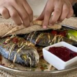 سمك بالفرن