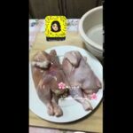 دجاج على الفحم في البيت