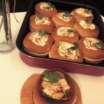 صينية خبز البرقر بالدجاج