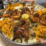 دجاج على الفحم في الفرن