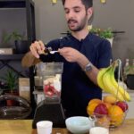 سموذي الفراولة والشوفان
