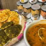 بيتزا بعجين قطني و شوربة الشوفان مع الشعيريه