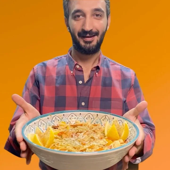 مكرونه الكيجن بالكريمه