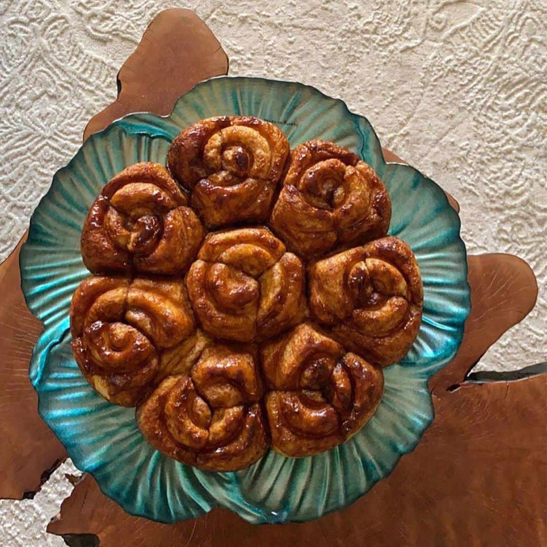 ‏ Monkey bread - مونكي بريدهالوصفة الكل يعرفها والكل أتوقع جرّب يسويها من ال