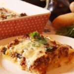 صينيه البطاطس باللحم المفروم
