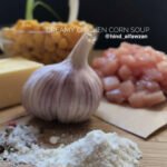 حساء الدجاج بالذّرة والكريمة