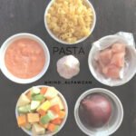 مكرونة بالخضار و شوربة العدس بالخضار