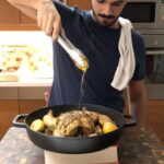 دجاجة مطبوخ بالفرن مع الليمون