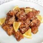 دجاج مع صوص البرتقال