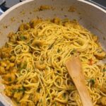 باستا بالروبيان بصوص كريمي