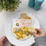 بيض باللبنة و الخلطة