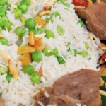 أرز مع البازلاء