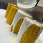 ذرة بصوص الجبن و الكريمة