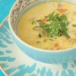 شوربة الدجاج والخضروات