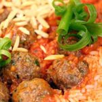 قالب الكفتة والأرز