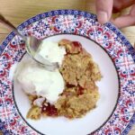 ‏Dump cake