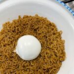 جبن البوراتا مع الاندومي