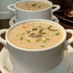 شوربة الدجاج بالكريمه
