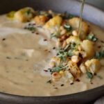 شوربة الزهرة | Smoked cauliflower soup