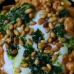 فتة جمبري بالطحينة
