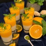 مهلبية برتقال وحليب