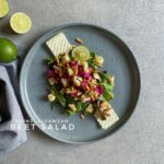 سلطة الشمندر بالطحينة