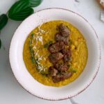 ريزوتو الشوفان بالزعفران