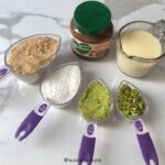 تارت الفٌستق بالشوكلاتة