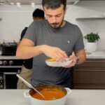 شوربة الطماط بالفاصوليا البيضا