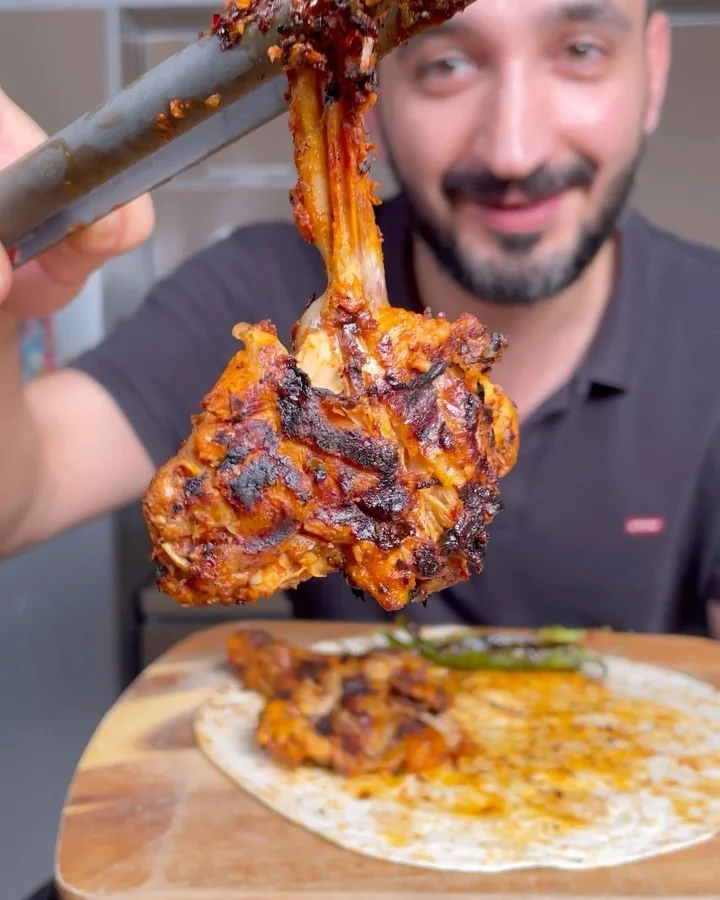 تتبيلة دجاج مشوي