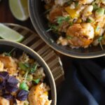 ‎زبدية الأرز بالجمبري
