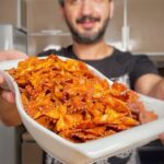 باستا مسلوقه ومقليه بصوص السيراتشا