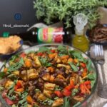 سلطة الخضار المشوية