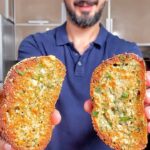 خبر بالثوم المشوي
