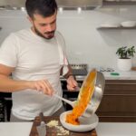 باستا الجزر مع العسل والروب اليوناني