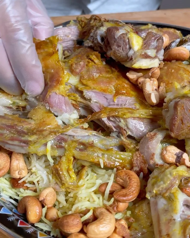 غوزي اللحم البحريني