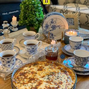 فطيرة الاجبان بالعسل