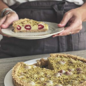 تارت بالشكولاتة البيضا