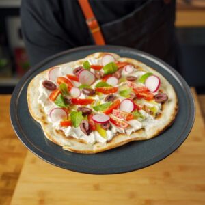 بيتزا اللبنة الباردة