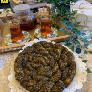 فطيرة وردة الزعتر