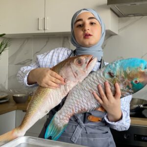 سمك بتتبيلة الحار حلو