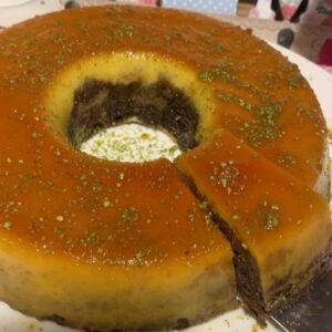 كيكة قدرة قادر بالكرامل