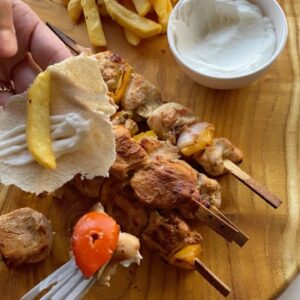 شيش طاووق مشوي بالفرن