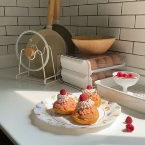 Raspberry Cookie Choux