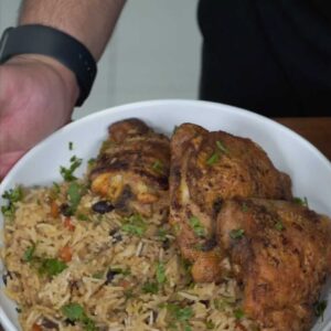 Dirtay Rice + Cajun Chicken